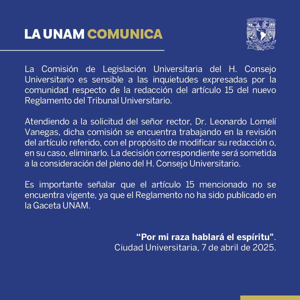 la unam comunica